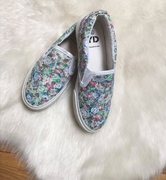 Sneakers slippers enfant pointure 33/34 - photo numéro 5