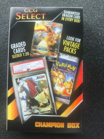 Mystery box ccg select pokémon champion box