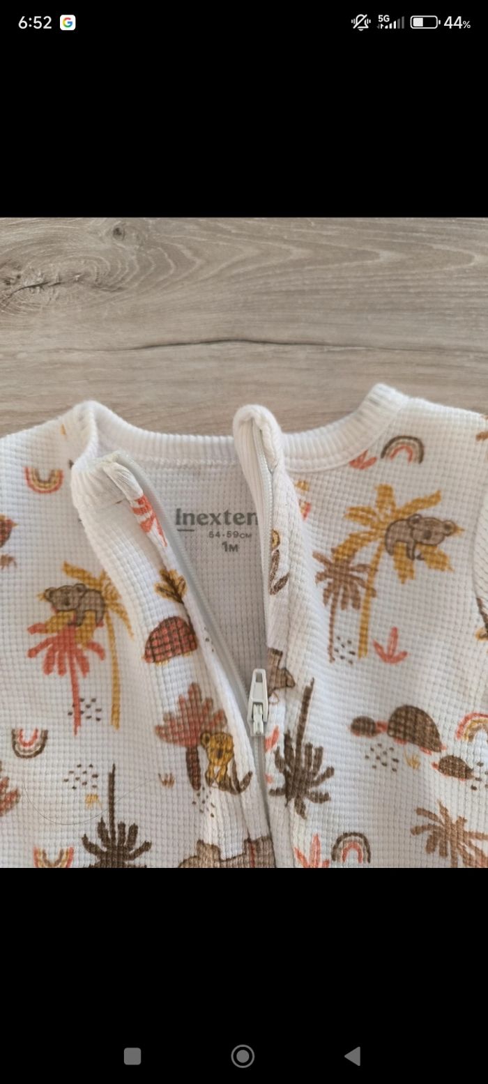 Pyjama taille 1 mois - photo numéro 3