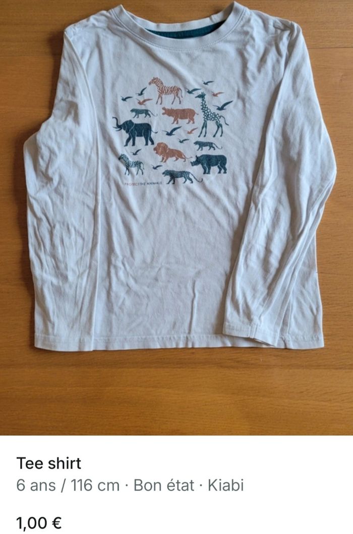 Lot tee shirt - photo numéro 3