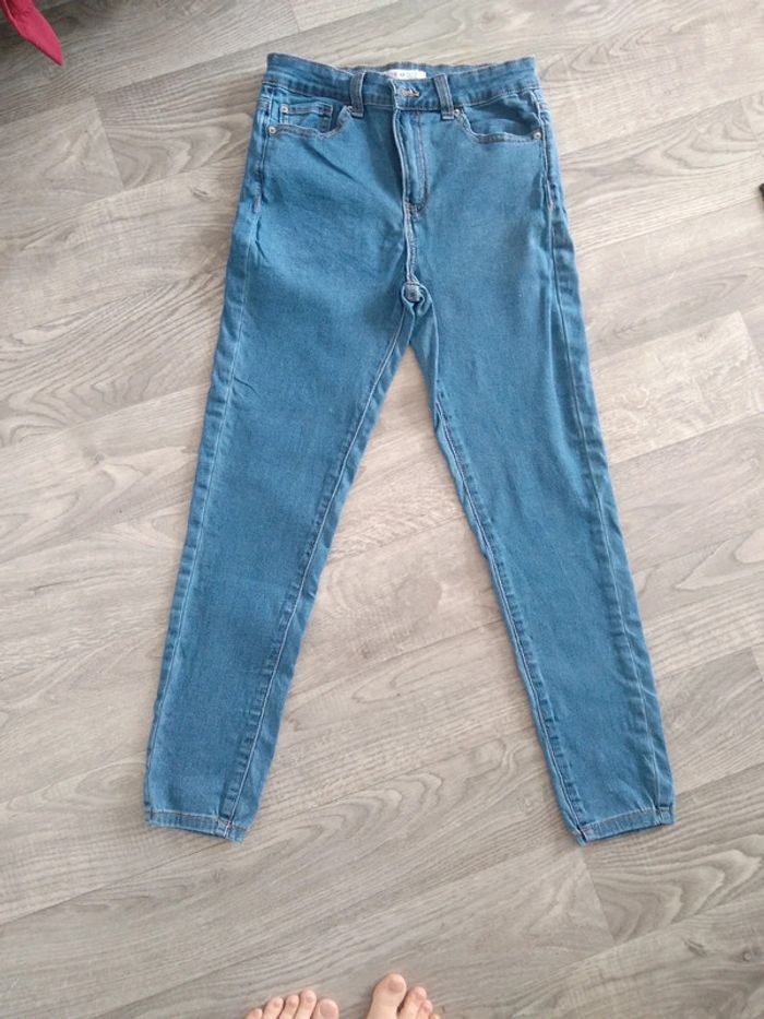 Jeans femme bleu taille 40 - photo numéro 3