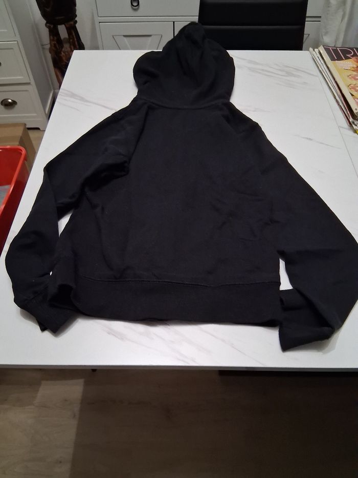 Veste jogging noir " t- 12 ans" - photo numéro 2