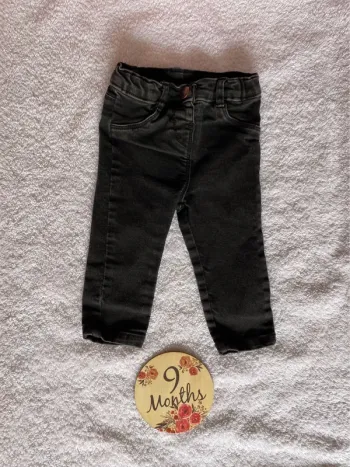Jean noir Kiabi 9 mois