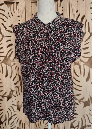 Chemise manches courtes fluide imprimée Armand Thiery