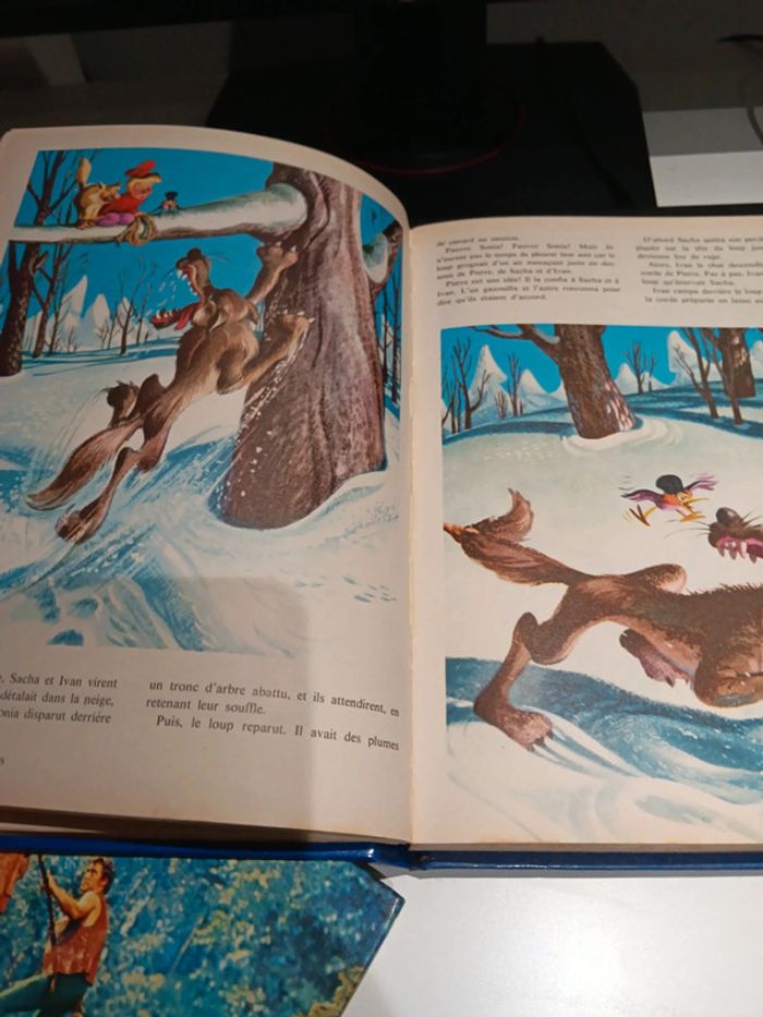 Lot 3 livres vintage Disney Le monde enchanté de Walt Disney 256 page chacun dépôt légal 1978 - photo numéro 8
