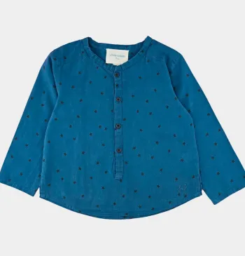 Chemise à manches longues 24 mois en coton Louis Louise