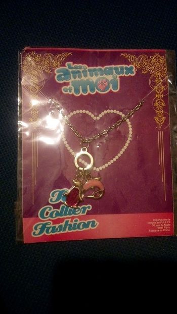Collier pingouin/dauphin
