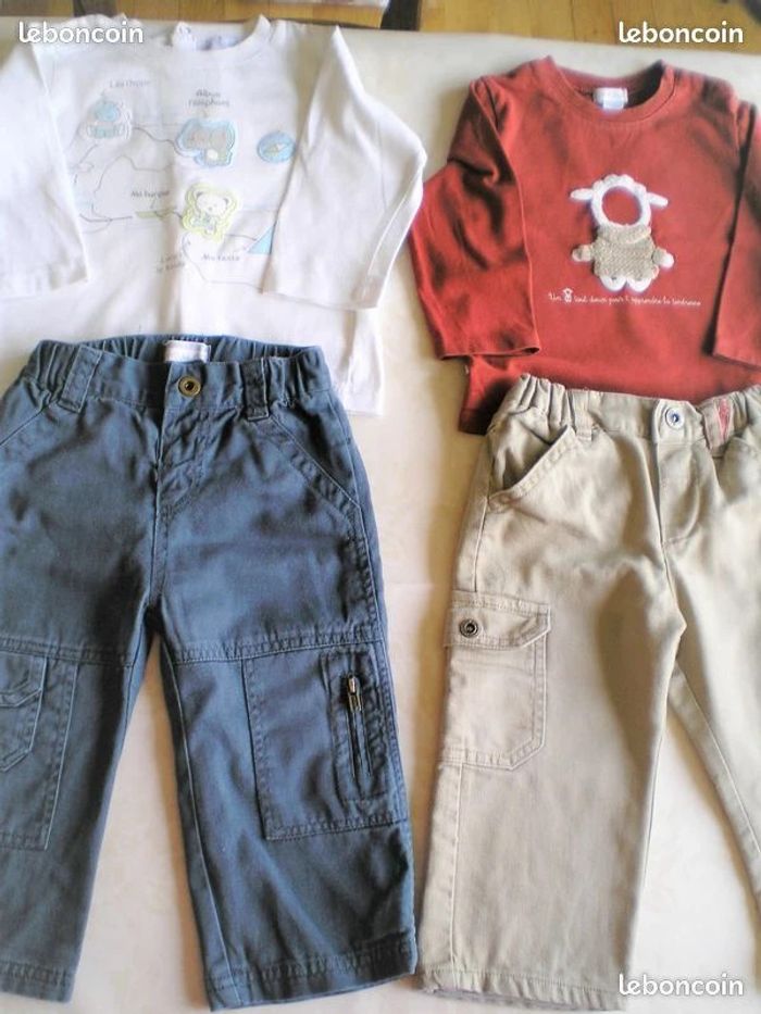 lot de 4 ensembles - Garçon 12 mois