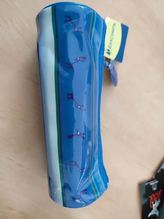 Trousse bleu chien exacompta - photo numéro 3