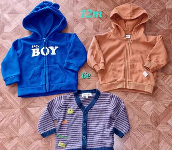 Lot 3 gilet 12mois