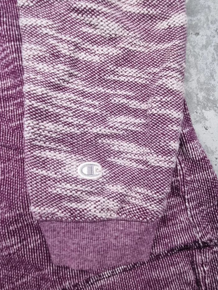 Pull col rond Champion mauve, XL femme - photo numéro 7