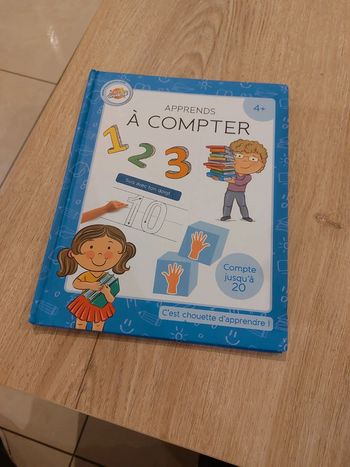 Livre apprendre à compte plus de 4 ans
