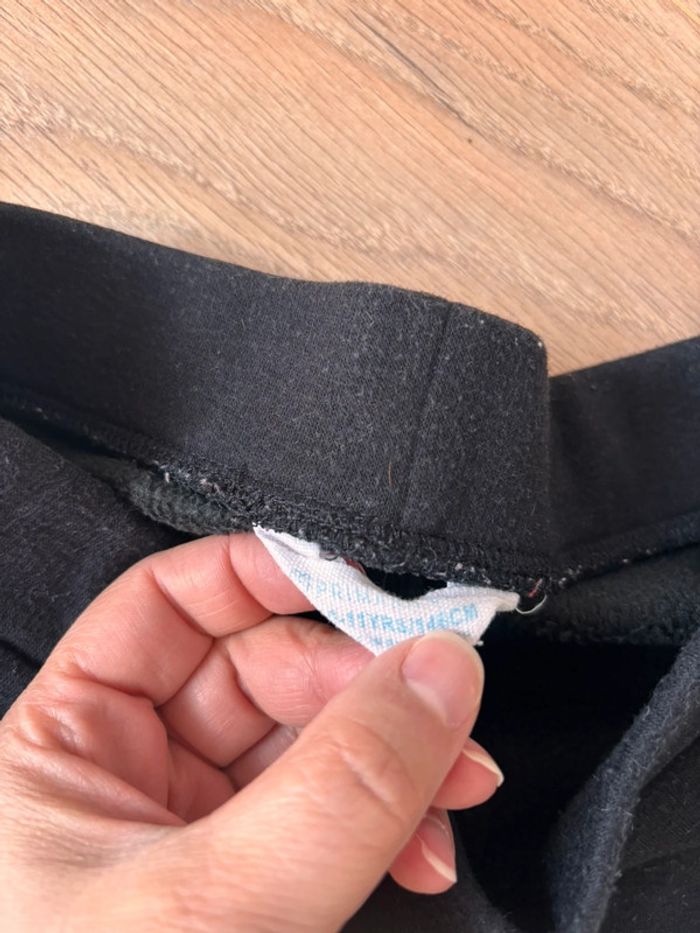 Legging noir fourré chaud fille 10/11 ans primark - photo numéro 3