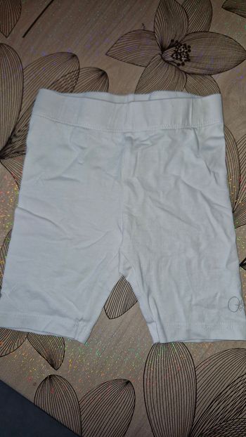 3 leggings short orchestra 2ans 1 blanc 2noir