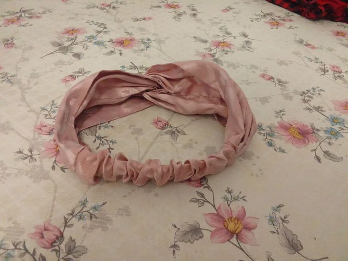 Bandeau vieux rose - photo numéro 3