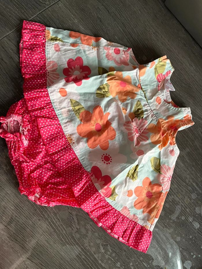 Ensemble été tunique + bloomer 6/9 mois - photo numéro 4