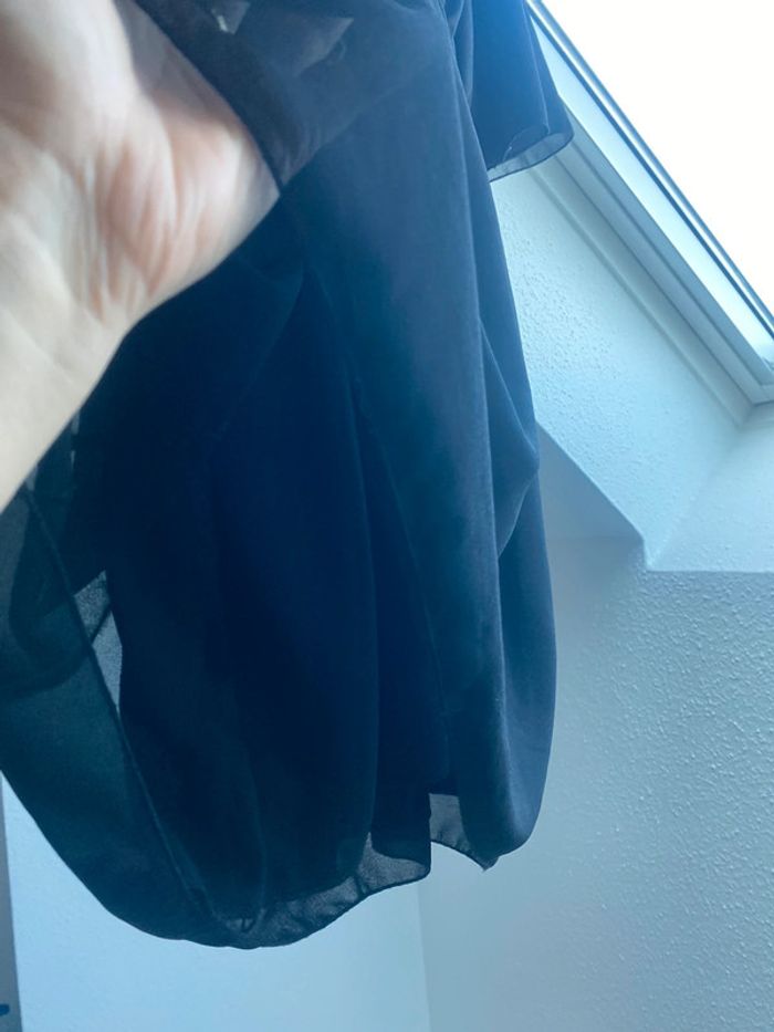 Magnifique tunique/ petite robe voilage doublée - Taille unique convient jusqu’à un bon 38 - photo numéro 4
