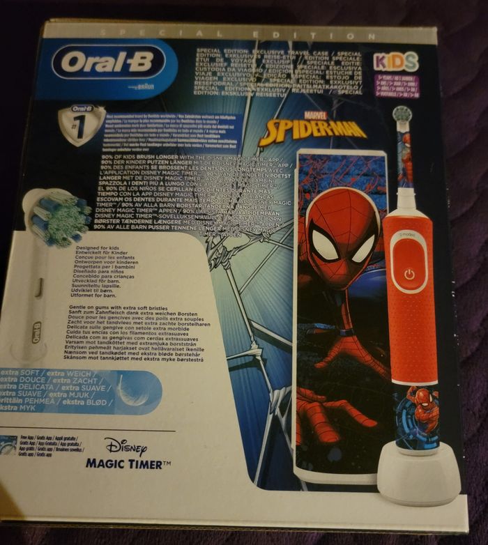 Brosse à dents Marwel spiderman - photo numéro 3