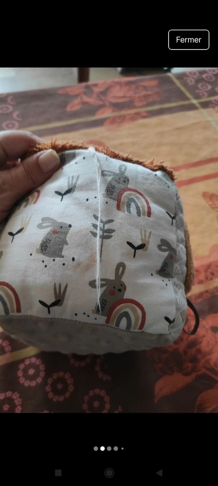 Peluche cube activité j41 - photo numéro 3