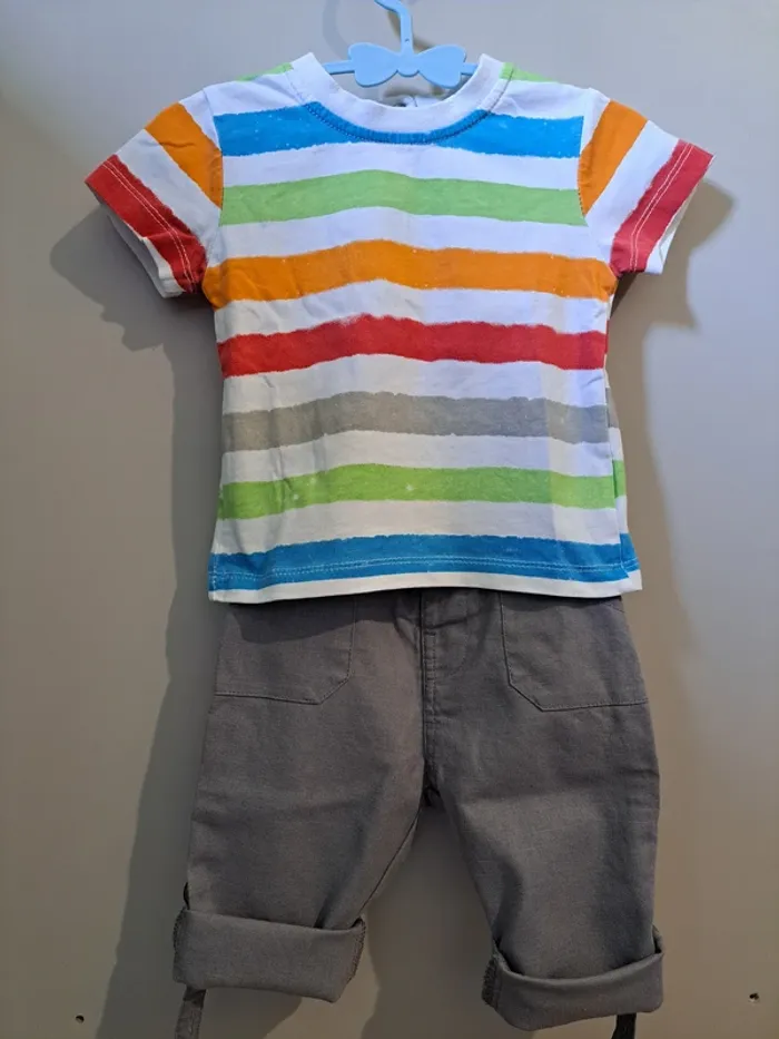 Ensemble garçon - Baby bol - 9 mois - photo numéro 3
