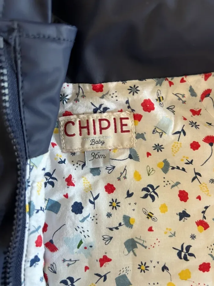 Manteau / imperméable kway chipie 3 ans / 36 mois - photo numéro 2