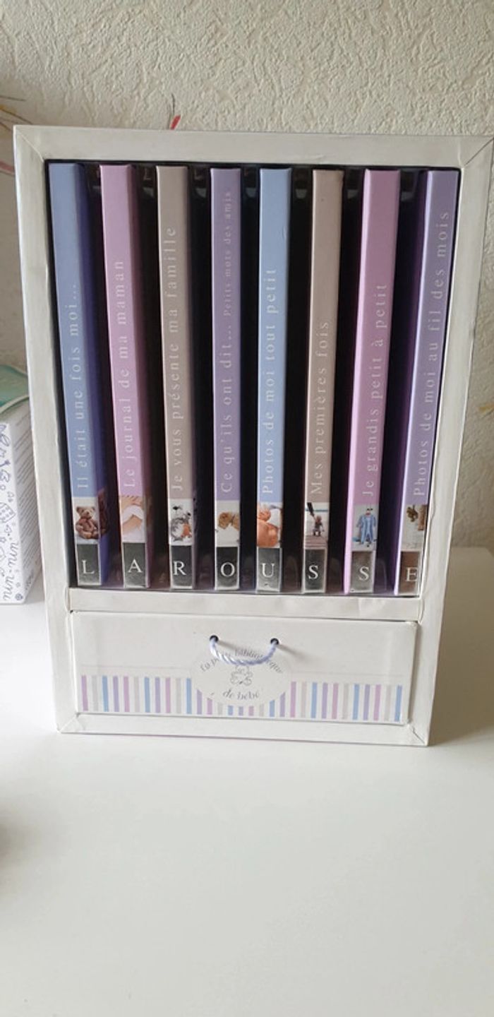 Bibliothèque livre souvenir naissance - photo numéro 3
