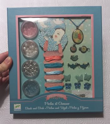 coffret de perles DJCO - perles et oiseaux neuf