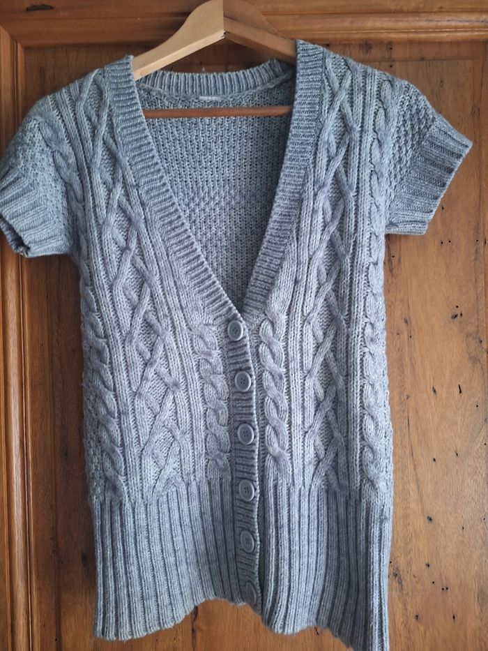 Petit pull torsadé vintage - photo numéro 6