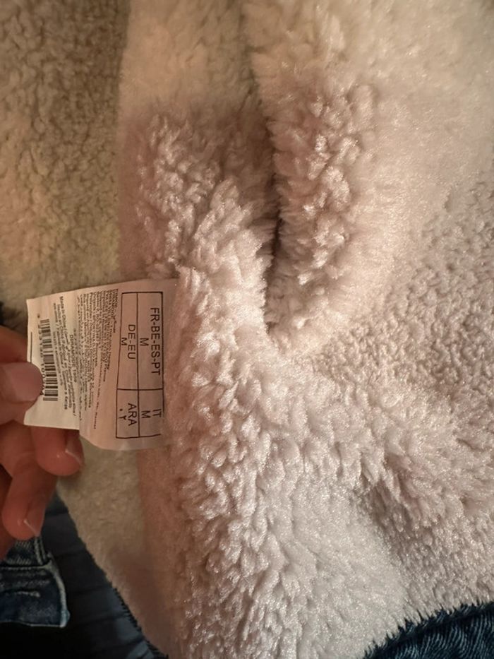 Veste en jean doublee polaire - photo numéro 2