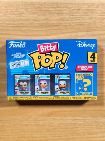 Boîte Funko Bitty Pop! Disney - 4 Figurines dont 1 MYSTÈRE