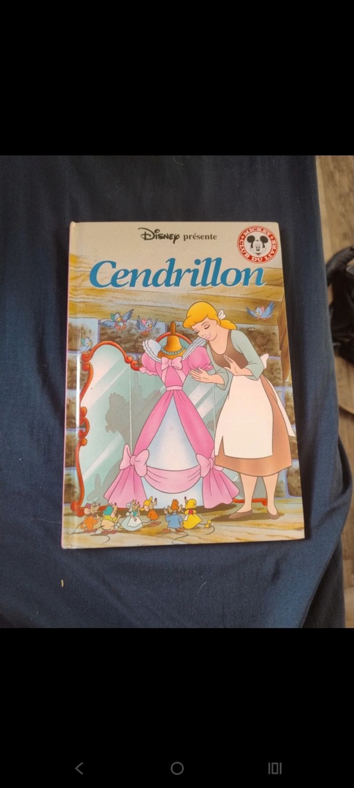 Livre cendrillon