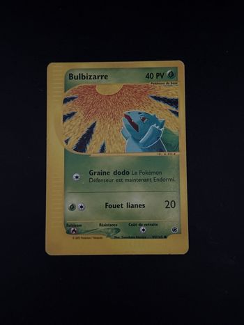 BULBIZARRE COMMUNE - POKÉMON 95/165 EXPÉDITION WIZARDS FR