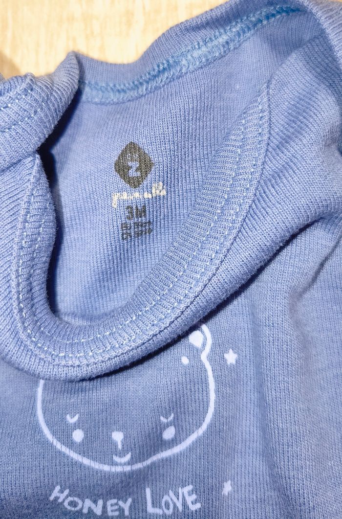 Lot de vêtements garçon taille 3 mois - photo numéro 4