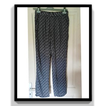 Pantalon imprimé taille S