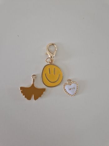 Porte clé et charms 