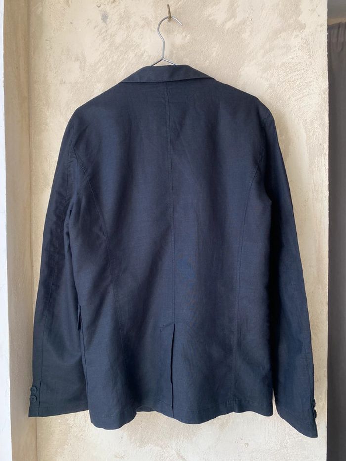 Blazer noir en lin Adrexx M - photo numéro 4
