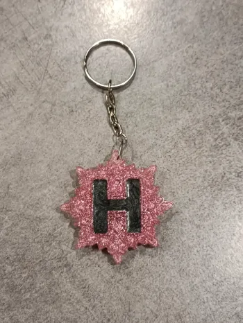 Porte clé lettre