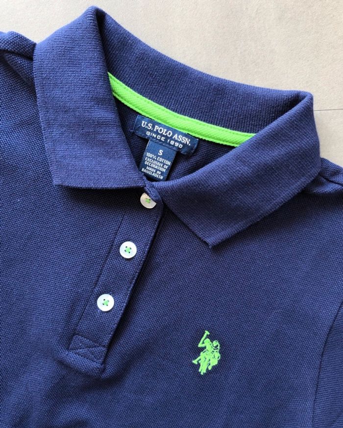 Polo bleu US.polo assn. - photo numéro 3