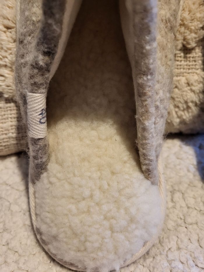 Pantoufles Caussün laine véritable 40 - photo numéro 6