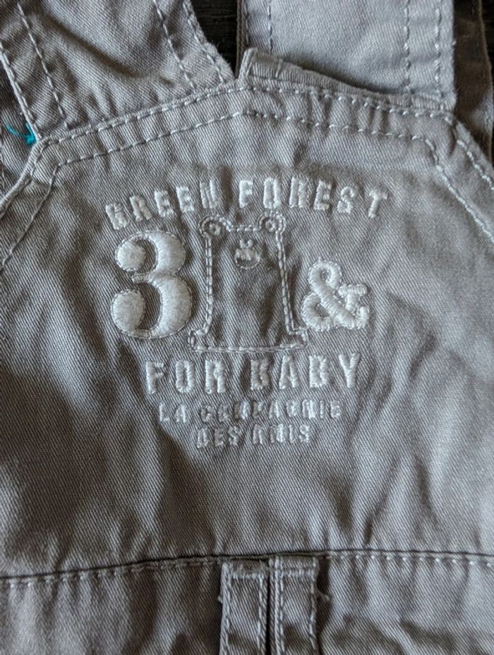 Salopette green forest - photo numéro 3