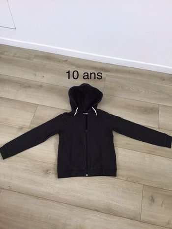 Gilet noir 10 ans