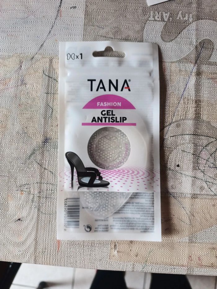 Demi semelle ultra fine tana gel anti-glisse