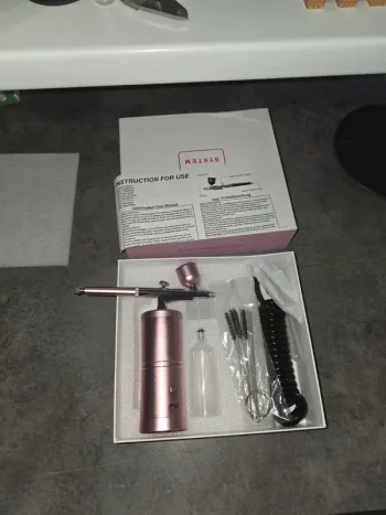 [NEUF] Aerographe airbrush manucure peinture rose