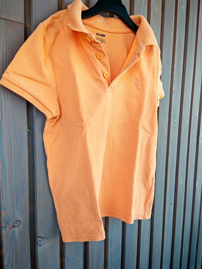 Polo orange 6 ans - photo numéro 2