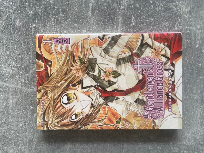 Manga The gentlemen's alliance cross, tome 1 en version française.
