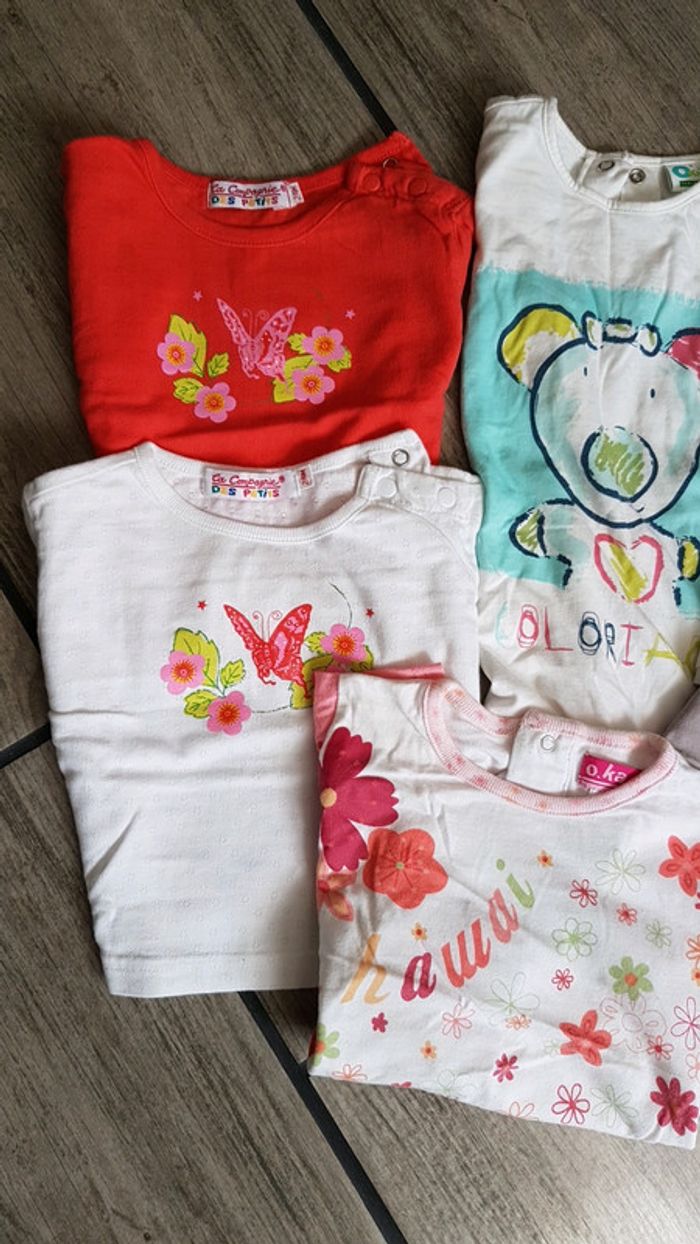 Lot tee shirt 2 ans - photo numéro 2