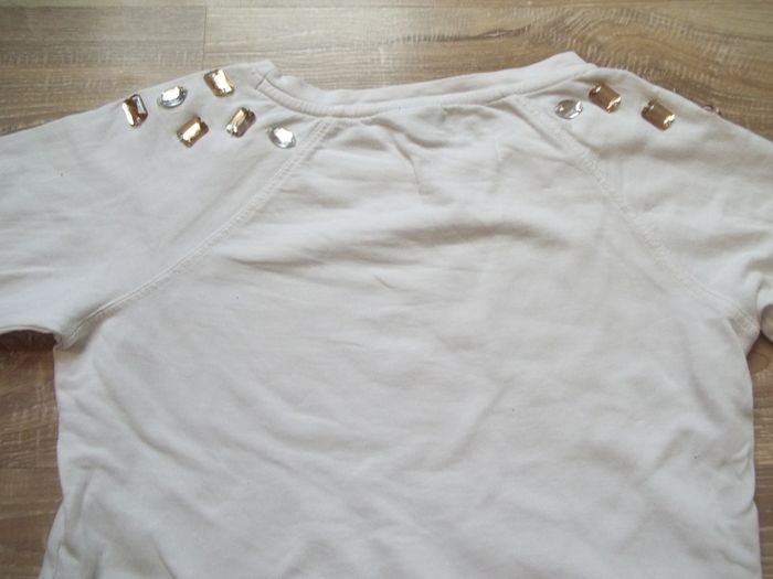 Sweat léger blanc pierreries Bilook 10 ans (Kiabi1) - photo numéro 6