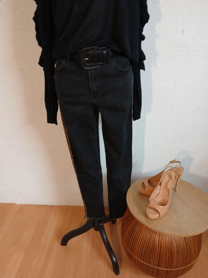 Pull noir kiabi taille XL Bon etat - photo numéro 7