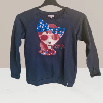 Pull légé bleu marine - Essentiel - Taille 12 ans