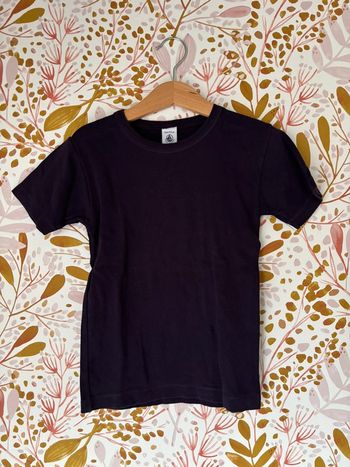 Maillot de corps tee shirt petit bateau